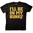 Firefly Jayne Cobb I'll Be in My Bunk Black T-Shirt
